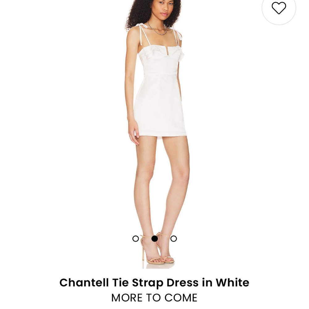 MORE TO COME White Tie Dress